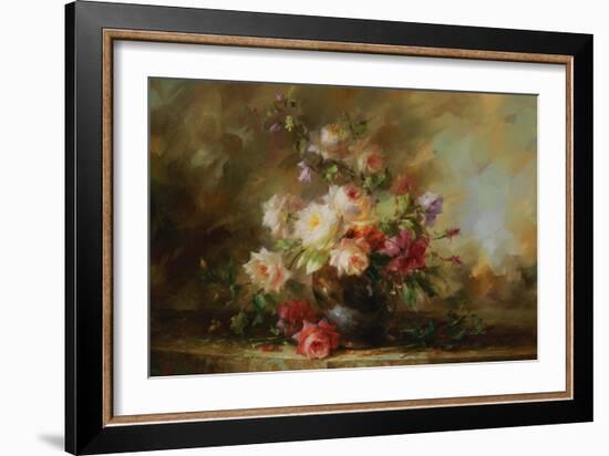 Beautiful Bouquet-Foxwell-Framed Art Print