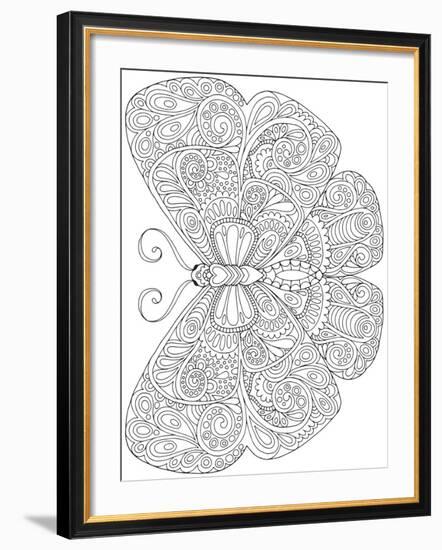 Beautiful Butterflies_1-Hello Angel-Framed Giclee Print