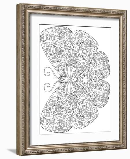 Beautiful Butterflies_1-Hello Angel-Framed Giclee Print