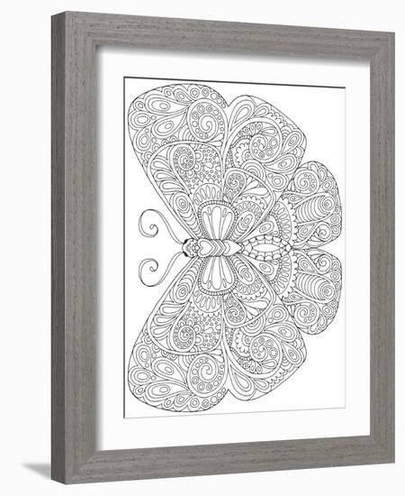 Beautiful Butterflies_1-Hello Angel-Framed Giclee Print