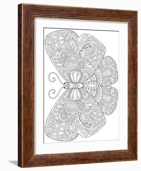 Beautiful Butterflies_1-Hello Angel-Framed Giclee Print