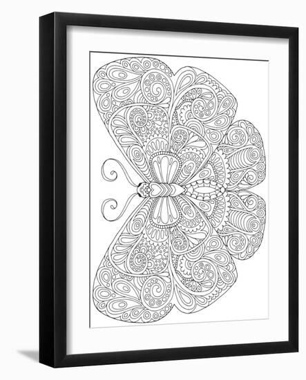 Beautiful Butterflies_1-Hello Angel-Framed Giclee Print