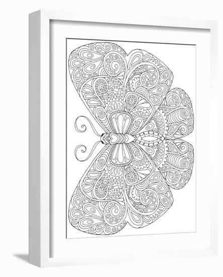 Beautiful Butterflies_1-Hello Angel-Framed Giclee Print