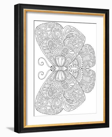 Beautiful Butterflies_1-Hello Angel-Framed Giclee Print