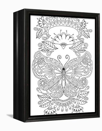 Beautiful Butterflies_3-Hello Angel-Framed Premier Image Canvas