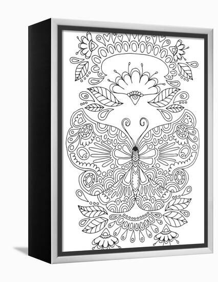 Beautiful Butterflies_3-Hello Angel-Framed Premier Image Canvas