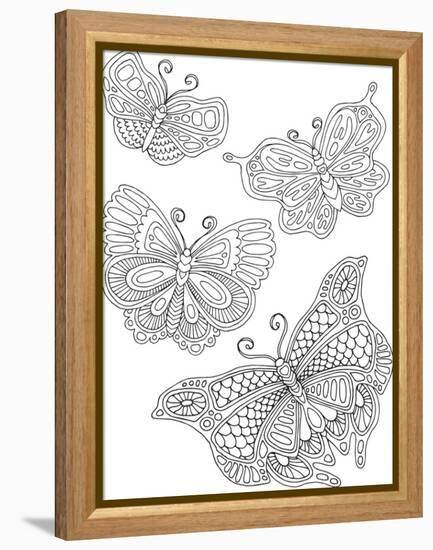 Beautiful Butterflies_4-Hello Angel-Framed Premier Image Canvas