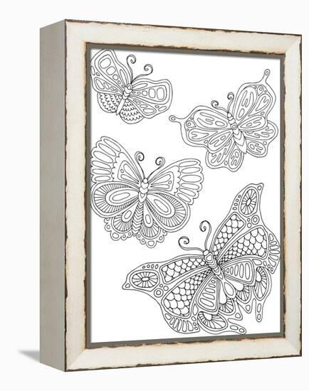 Beautiful Butterflies_4-Hello Angel-Framed Premier Image Canvas