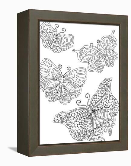 Beautiful Butterflies_4-Hello Angel-Framed Premier Image Canvas