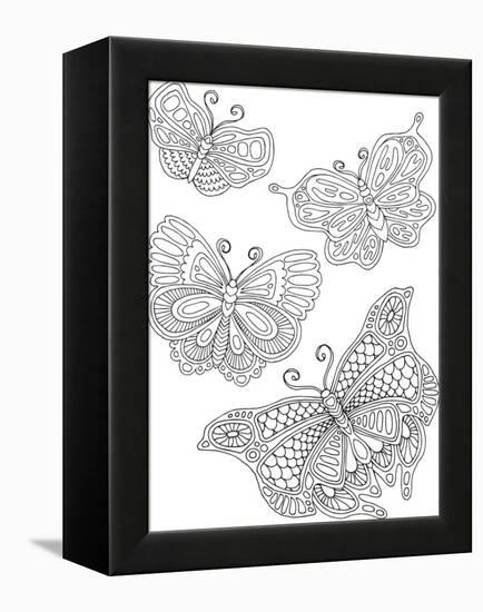 Beautiful Butterflies_4-Hello Angel-Framed Premier Image Canvas