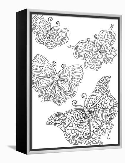 Beautiful Butterflies_4-Hello Angel-Framed Premier Image Canvas