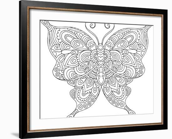 Beautiful Butterflies_5-Hello Angel-Framed Giclee Print