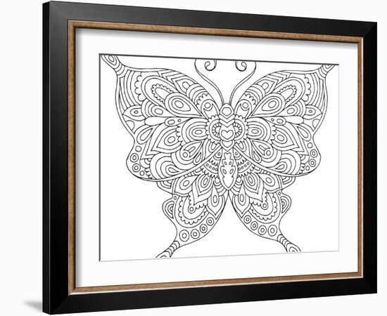 Beautiful Butterflies_5-Hello Angel-Framed Giclee Print