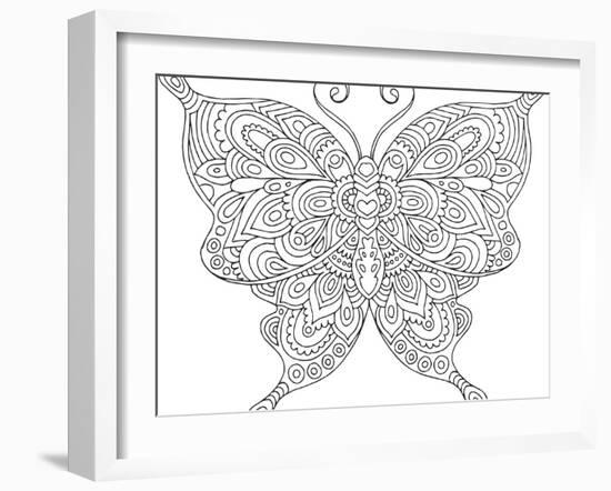 Beautiful Butterflies_5-Hello Angel-Framed Giclee Print