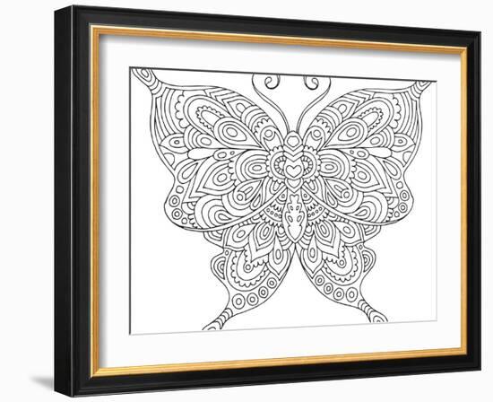 Beautiful Butterflies_5-Hello Angel-Framed Giclee Print