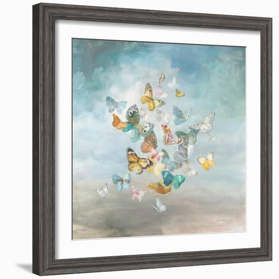 Beautiful Butterflies-Danhui Nai-Framed Art Print