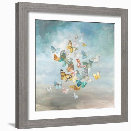 Beautiful Butterflies-Danhui Nai-Framed Art Print