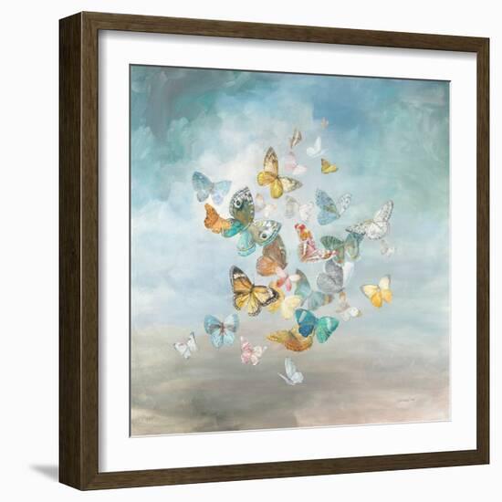 Beautiful Butterflies-Danhui Nai-Framed Art Print