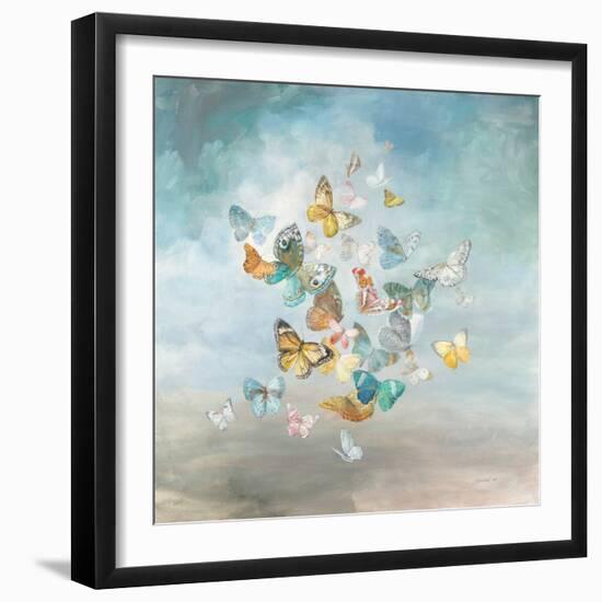 Beautiful Butterflies-Danhui Nai-Framed Art Print