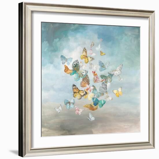 Beautiful Butterflies-Danhui Nai-Framed Art Print