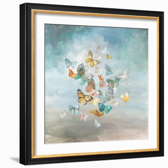 Beautiful Butterflies-Danhui Nai-Framed Art Print