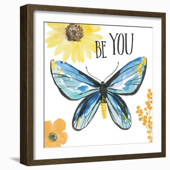 Beautiful Butterfly III-Sara Zieve Miller-Framed Art Print