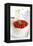 Beautiful Cake with Strawberries and Cream-legaa-Framed Premier Image Canvas