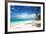 Beautiful Caribbean Beach in Dominican Republic-haveseen-Framed Photographic Print