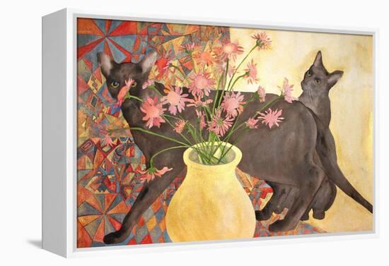 Beautiful Cats-Susan Adams-Framed Premier Image Canvas