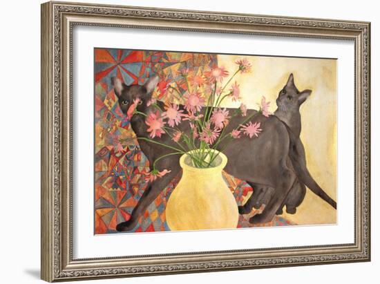 Beautiful Cats-Susan Adams-Framed Giclee Print