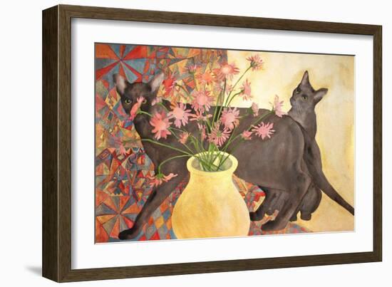 Beautiful Cats-Susan Adams-Framed Giclee Print