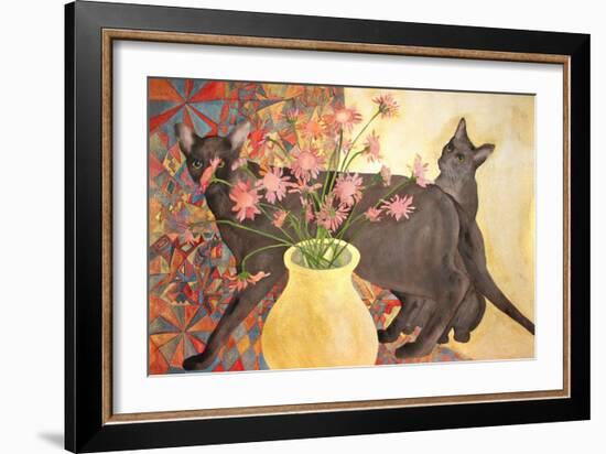 Beautiful Cats-Susan Adams-Framed Giclee Print