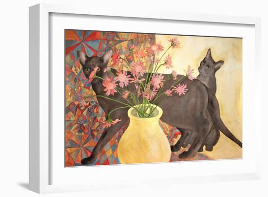 Beautiful Cats-Susan Adams-Framed Giclee Print