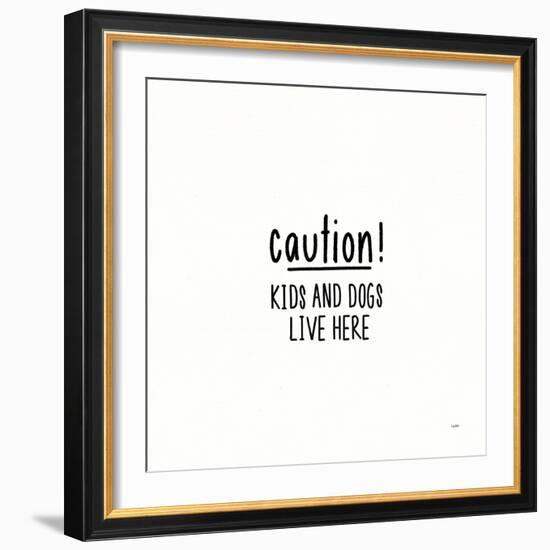 Beautiful Chaos VII-Leah York-Framed Art Print