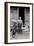 Beautiful Children with Bike and a Cat-Dorothea Lange-Framed Art Print