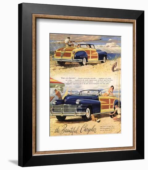 Beautiful Chrysler Town&Country-null-Framed Art Print