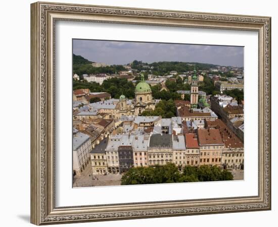 Beautiful City of Lviv, Ukraine-Bill Bachmann-Framed Photographic Print