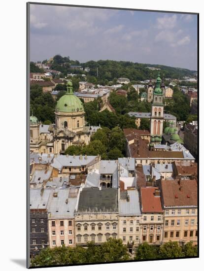 Beautiful City of Lviv, Ukraine-Bill Bachmann-Mounted Photographic Print