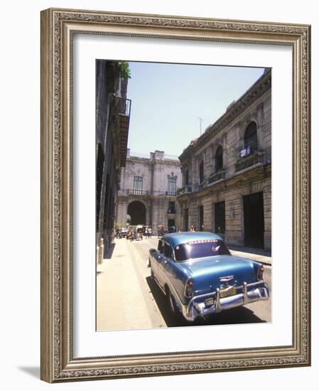 Beautiful Classic Chevrolet, Havana, Cuba-Greg Johnston-Framed Photographic Print