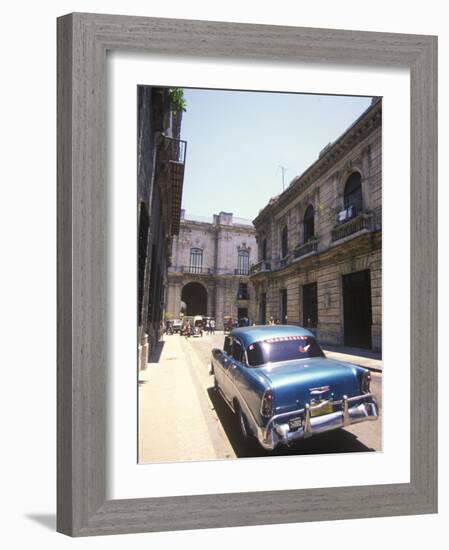 Beautiful Classic Chevrolet, Havana, Cuba-Greg Johnston-Framed Photographic Print