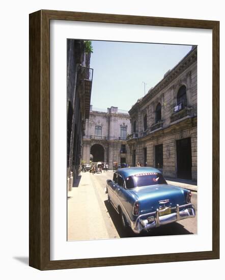 Beautiful Classic Chevrolet, Havana, Cuba-Greg Johnston-Framed Photographic Print