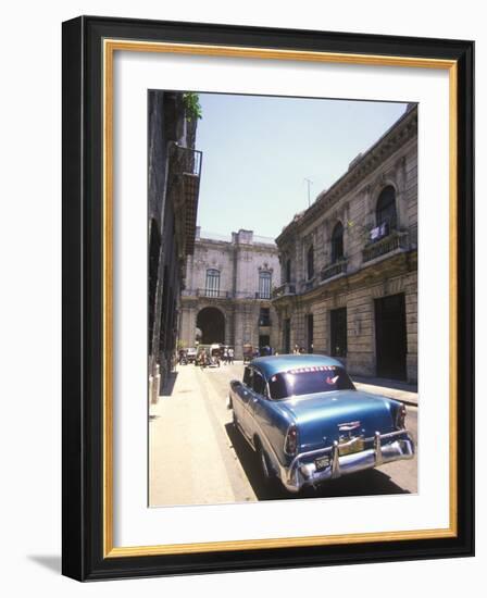 Beautiful Classic Chevrolet, Havana, Cuba-Greg Johnston-Framed Photographic Print