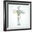 Beautiful Cross Made from Flowers-Alisa Foytik-Framed Art Print