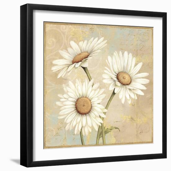 Beautiful Daisies I-Daphne Brissonnet-Framed Premium Giclee Print