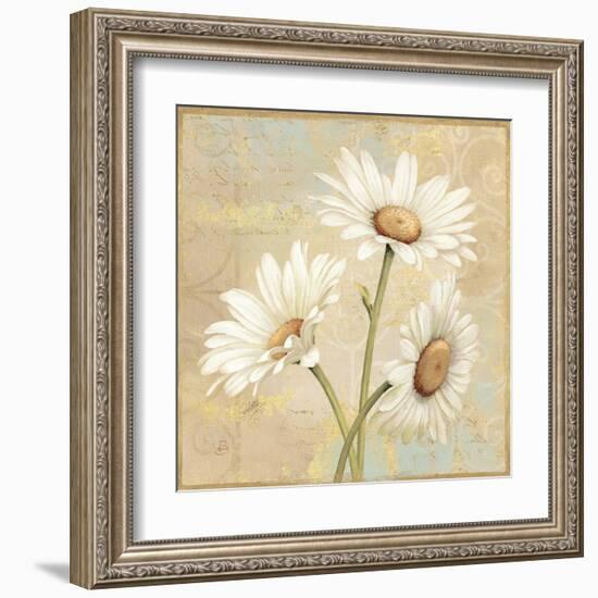 Beautiful Daisies II-Daphne Brissonnet-Framed Art Print