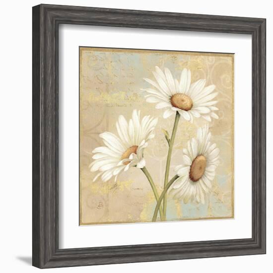 Beautiful Daisies II-Daphne Brissonnet-Framed Art Print