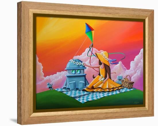 Beautiful Day For A Picnic-Cindy Thornton-Framed Stretched Canvas