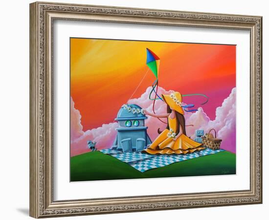 Beautiful Day For A Picnic-Cindy Thornton-Framed Art Print