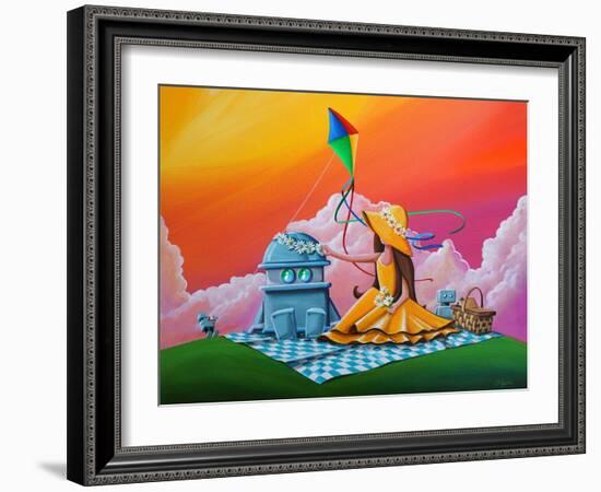 Beautiful Day For A Picnic-Cindy Thornton-Framed Art Print