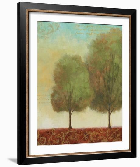 Beautiful Day II-John Zaccheo-Framed Art Print